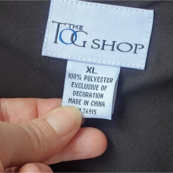 Vintage 1990s Grandma Core Red Checkered 1/4 Zip floral Fleece Pullover - Picture 7 of 10